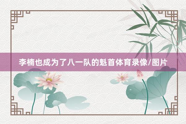 李楠也成为了八一队的魁首体育录像/图片