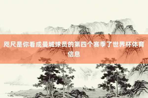 咫尺是你看成曼城球员的第四个赛季了世界杯体育信息